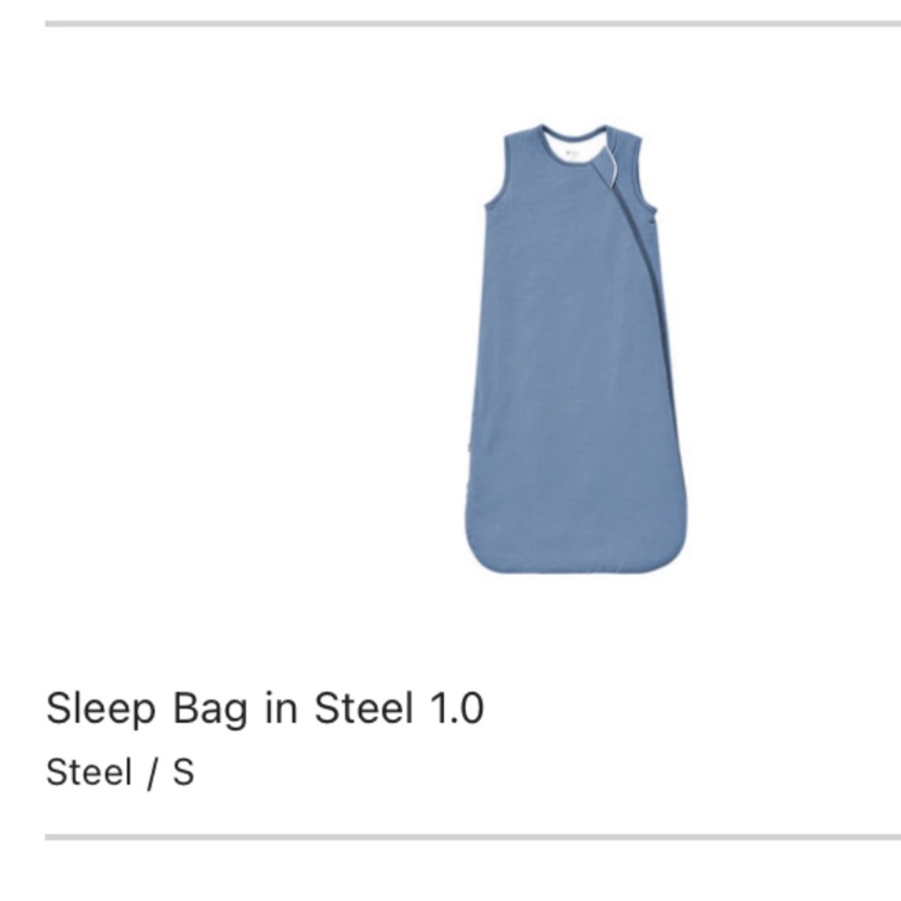 NWT Kyte Baby 1.0 TOG sleep bag size small-retired color